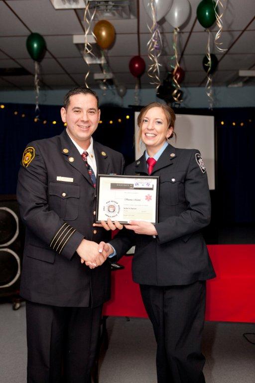 Firefighter Martel - EMR Certificate